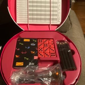 NIB Mattel BUNKO Game Set -45th Anniversary- 2004 Vintage Barbie Pink Hallmark